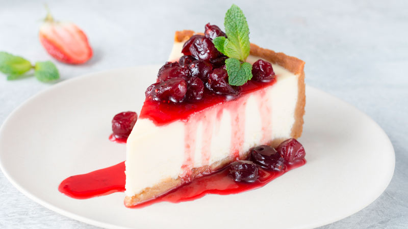 Cheesecake de frutos rojos
